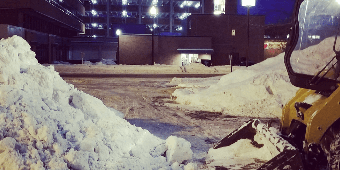 Professional snow removal services